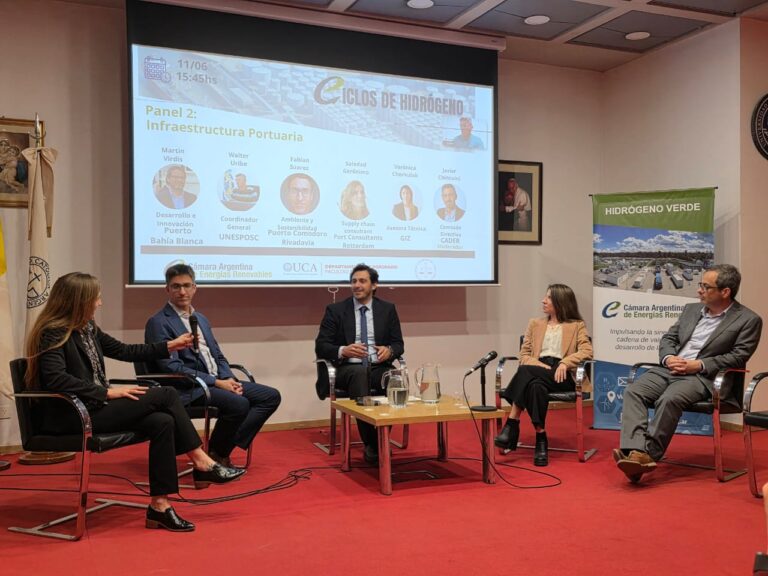 Provincia destacó la importancia del desarrollo del Hidrógeno Verde en un encuentro estratégico en Buenos Aires