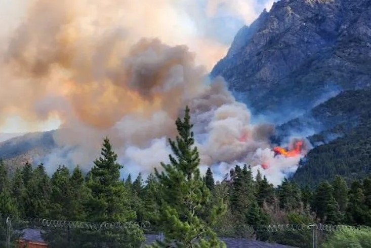Incendio en El Pedregoso: ya hay más de 200 hectáreas quemadas