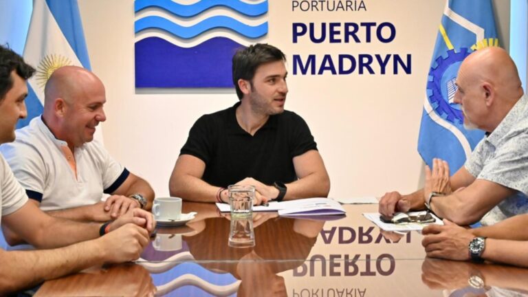 Provincia avanza con obras en el muelle Almirante Storni