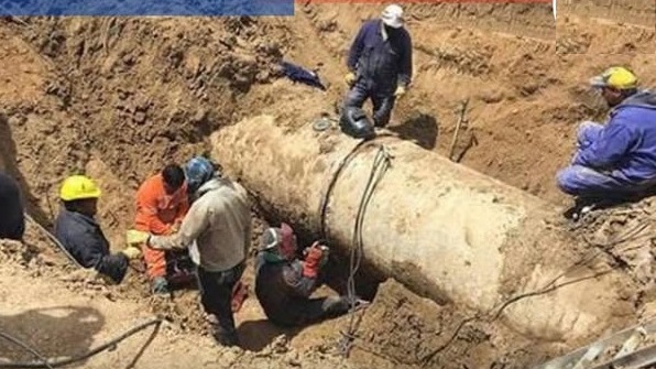 Comodoro sin agua por la rotura en un acueducto