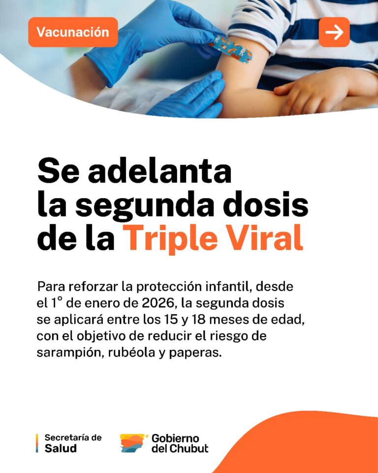 Vacunación Infantil: Salud solicitó a las familias que completen el esquema de la vacuna Triple Viral